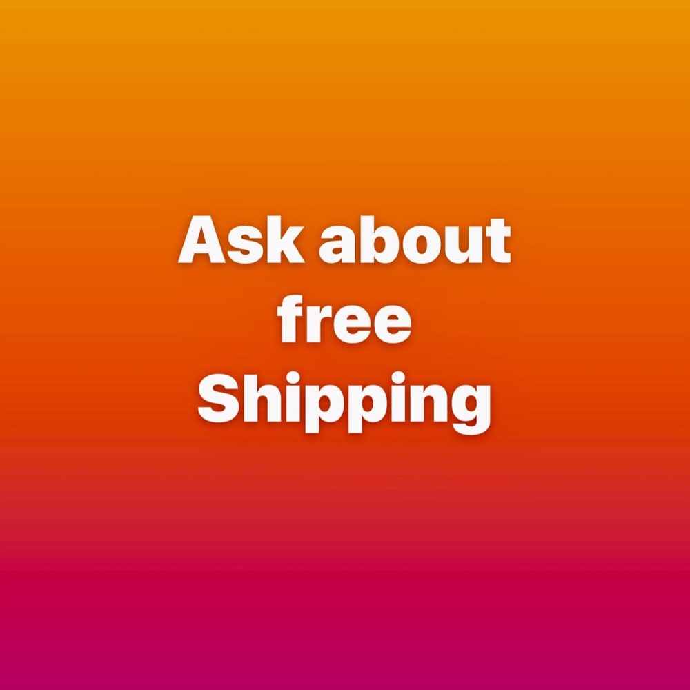 If you want to have free shipping, let me know!